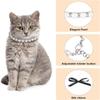 Bling Cat Bead Collar Adjustable Pet Simulated Pearl Collar Fashionable Cat Princess Collars  Party