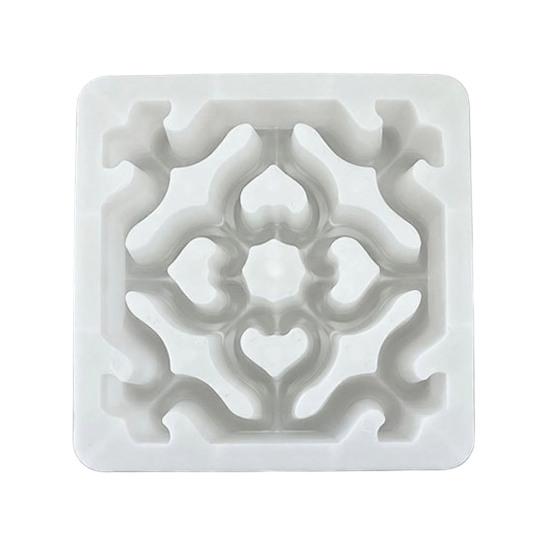 Garden Path Maker Mold Plastic Stepping Stones Mold, Reusable Concrete for Walkway Maker, Durable DIY Casting Pave Yard Patio Decor, Cement Furniture