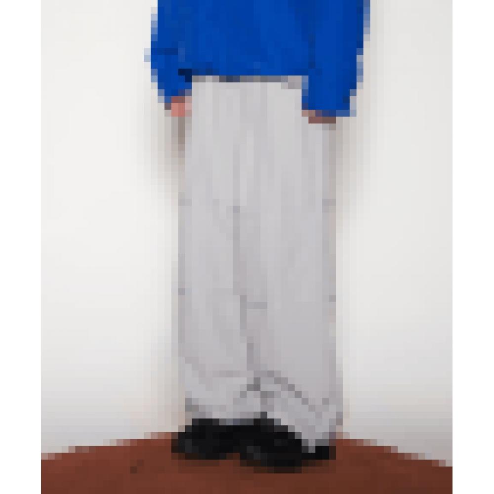 

NERDY Горизонтальные двухстрочные тканые брюки серые