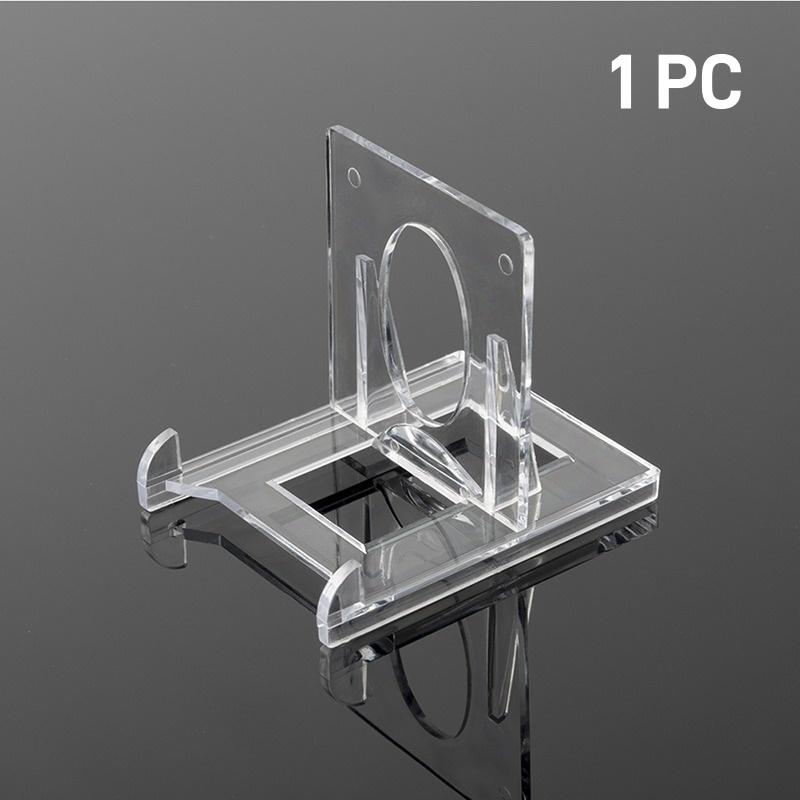 Acrylic Display Holder Transparent Triangle Commemorative Coin Small Photo fram Card Holder Rack Phone Stand Home Decor