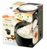 Kakusee Delicious DEL-22 Rice Cooker, 2-cup capacity, for 1-2 people, with inner lid, microwave and stovetop safe