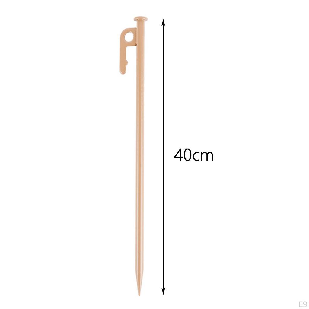 16" Steel Tent Pegs for Camping And Gardening