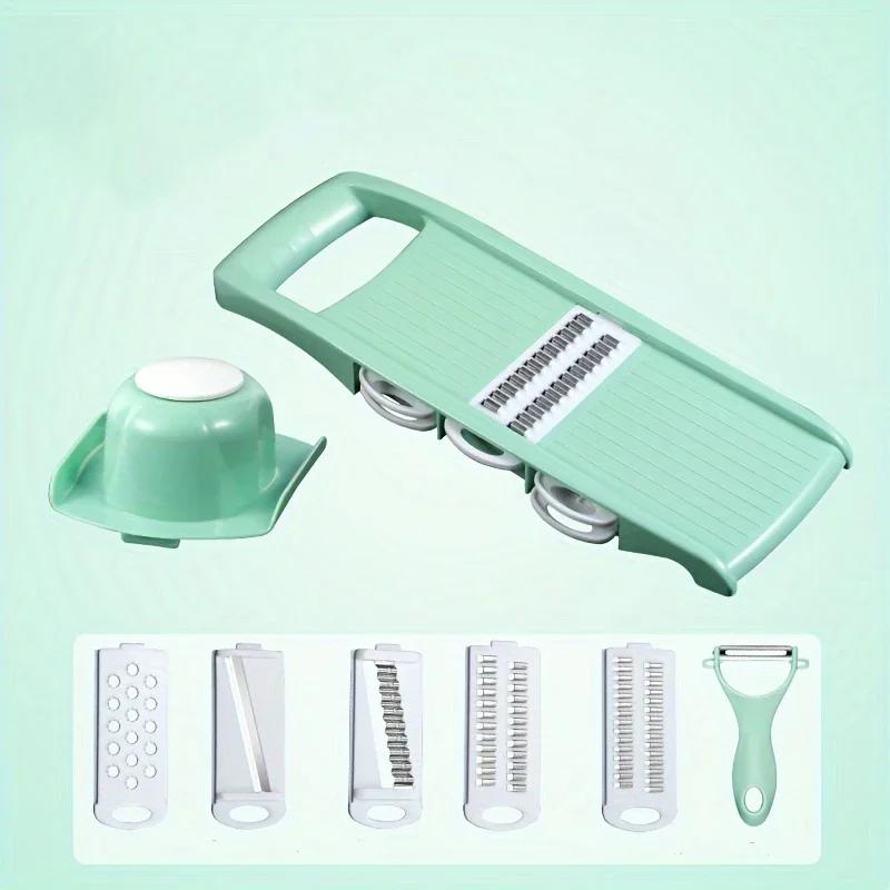 

Мясорубки для домашней кухни, картофелерезки из нержавеющей стали, инструменты для чистки овощей и фруктов, кухонные принадлежности светло-зеленый