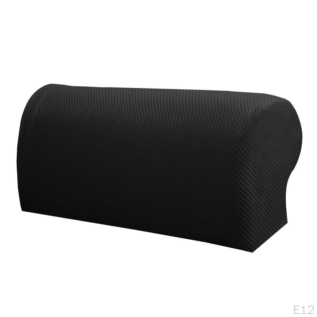 1 Paar Elastische Armlehnen Spandex Stretch Armbezug Stühle für Couch Sofa