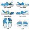 Erwachsene Unisex Süße Bedruckte EVA Clogs Leichte Weiche Slip-On Freizeitschuhe Flexible Weiche Sohle Sommersandalen Einfach für den täglichen Gebrauch