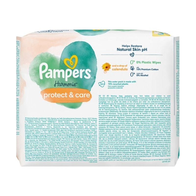 Pampers Harmony Protect & Care Ringelblumen Feuchttücher (4x44) 176 Stück
