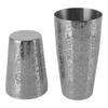 Stainless Steel Cocktail Shaker Engraved Martini Shaker Silver Japanese American Boston Bar Mixer Bottomless