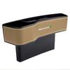 FVLBG1 Leather Car Seat Gap Storage Box Seam Filler Organizer Auto Accessories For Alfa Romeo 159 Giulietta Giulia 147 156 Mito Stelvio