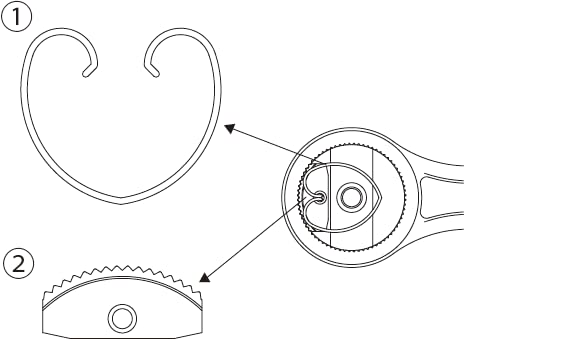 TOP Industrial Handy Ratchet Made in Japan (TOP) Wrench, 5° Feed, 12.7mm Drive, Compact, RH-4S, Tsubame-Sanjo,