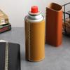 250g Insulated Leather Gas Can Cover for Outdoor Camping and Mountaineering