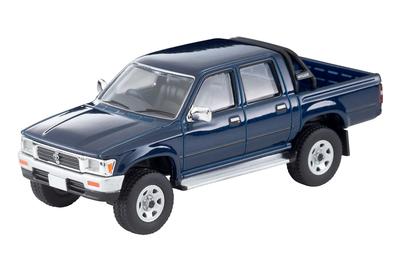 Tomica Limited Vintage Neo 164 LV-N255a Toyota Hilux 4WD Pickup Double Cab SSR Navy Blue 95 Year Finished Product 315421