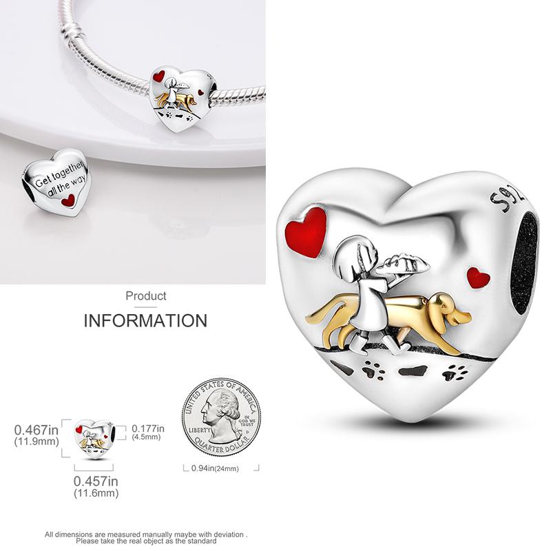 Cat Butterfly Daisy CZ Pave Clip Charm Bead Components Positioning Buckle Copper Metal Silicone Spacer Bead Components Compatible With Authentic