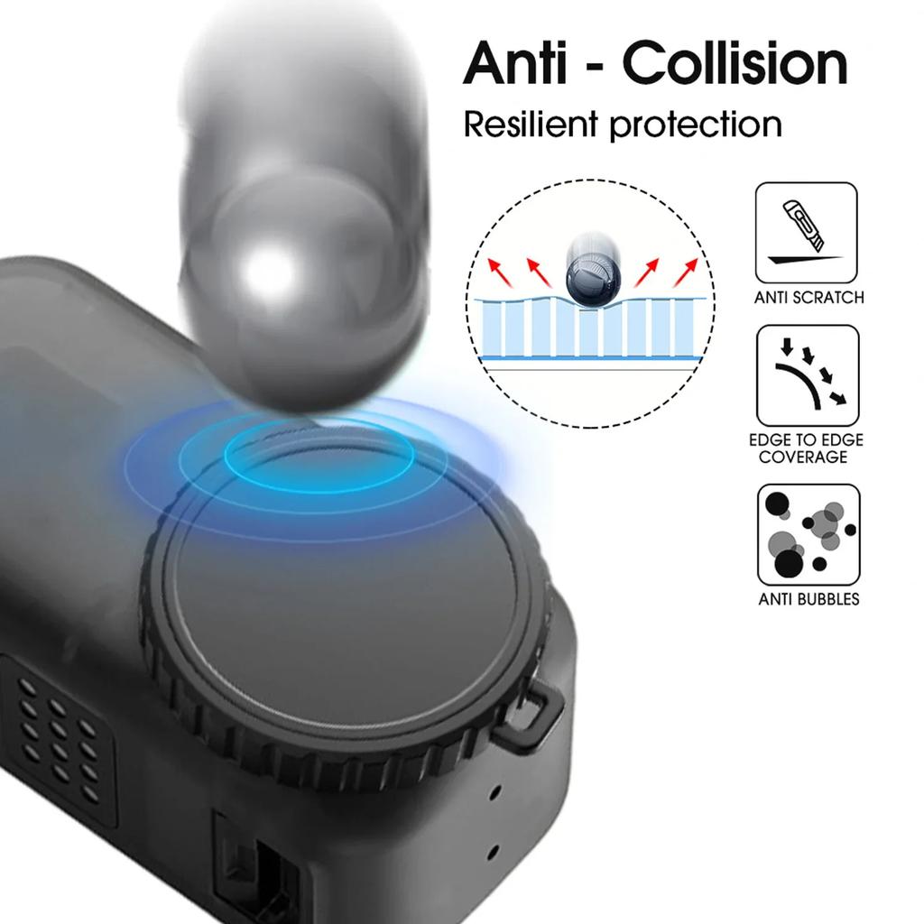 Lens Protective Cover for DJI Osmo Nano Camera Accessories Non Slip Silicone Dust-proof Lens Protective Case Cap for DJI Nano