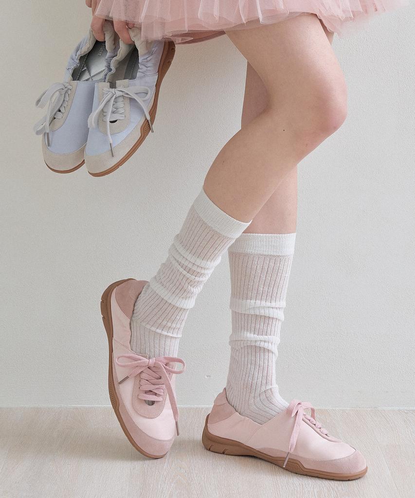 Shoehi Arbi Cowhide Satin Sneakers (2 Colors)_Sn2025