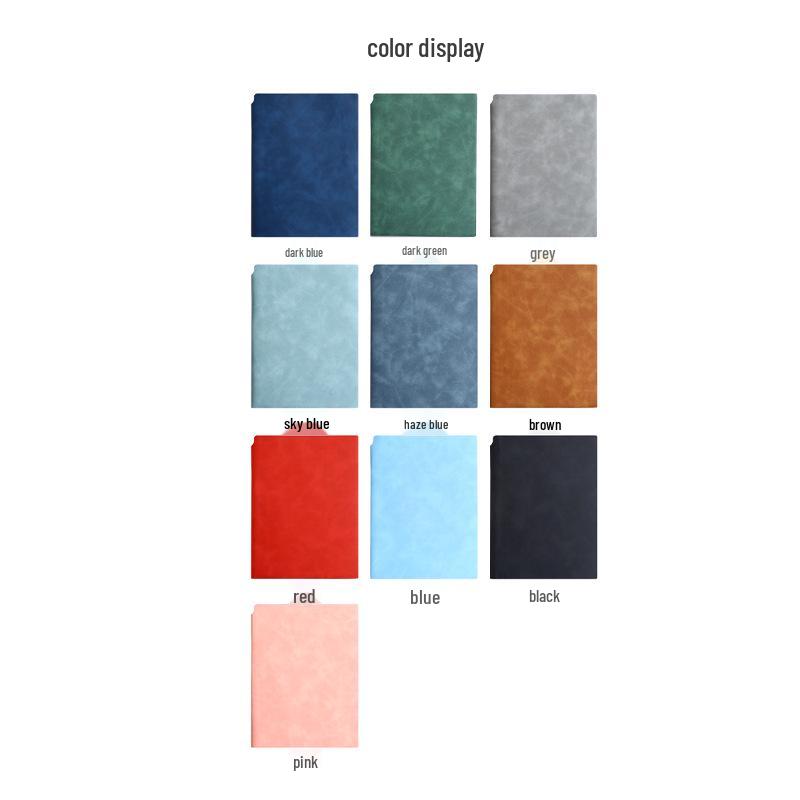 Leather A5 2026 Diary Notebook - Thick Custom Gift Journal A5, 120 pages, 50 pieces