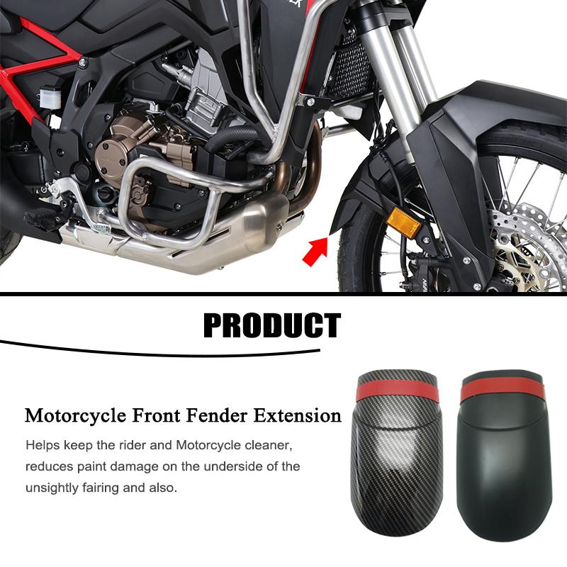 2023 New Front Fender Extension Mudguard Cement splash proof Fit For Honda CRF1000L Africa Twin 2016-2022 2021 2020 Motorcycle