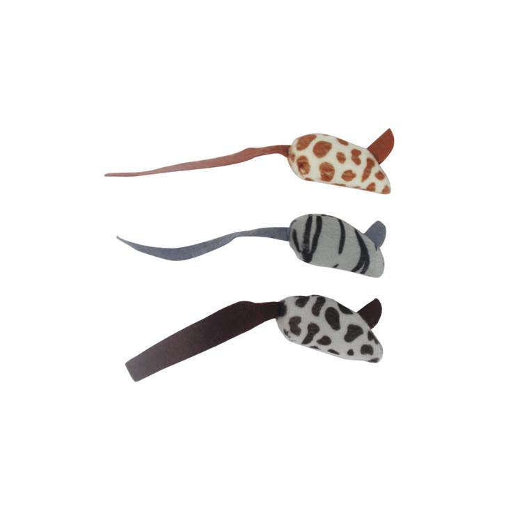 Cat Toy Set: Plush Feather Mouse Molar & Bite-Resistant