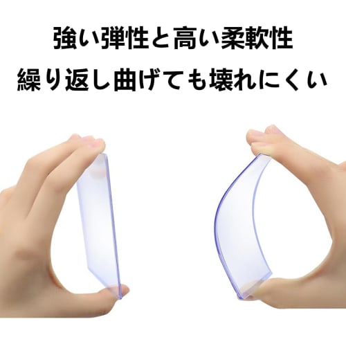 Card Loader, PVC Hard Card Case, Ultra-Transparent, for Trading Cards and Pokemon Cards, Protective Case, Prevents Bending, Deterioration, and Scratch