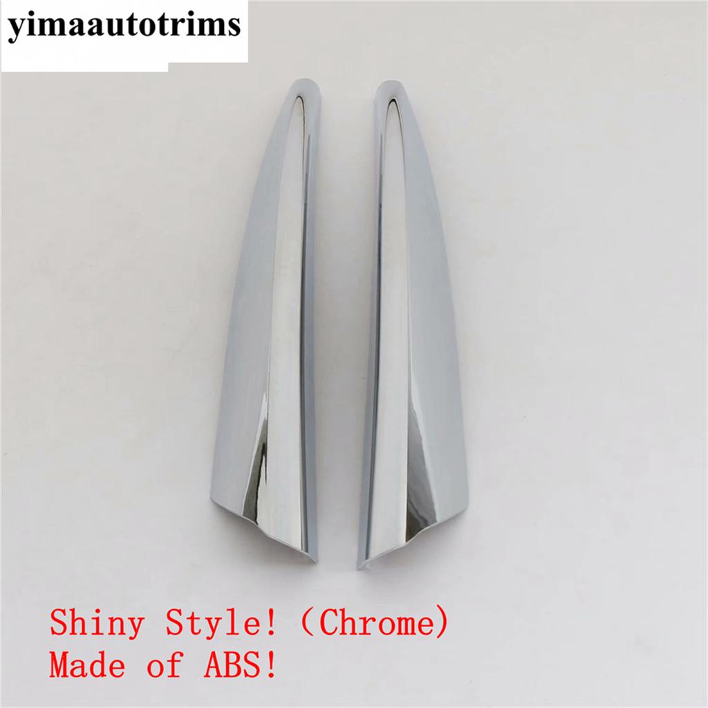 Car Front Bumper Corner Strip Protection Cover Trim ABS Chrome / Carbon Fiber Accessories For Toyota Corolla E210  - 2025