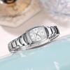 Stainless Steel Women Watch Simple Fashion Ladies Watches Quartz Elegant Luxury Rhinestone Female Wristwatch Gift Clock