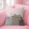 Pillow Cover for Bedroom Room and Living Room Sofa Decorative Cushion Cover Cute PpusheenS CUTE