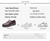 2024 Men's Genuine Cowhide Leather Slip-On Casual Shoes - Versatile for Middle-Aged and Elderly, Perfect for Business or Everyday Wear