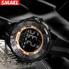 Wielofunkcyjny sportowy zegarek elektroniczny SMAEL Outdoor Świecący w ciemności wodoodporny zegarek z dużą tarczą