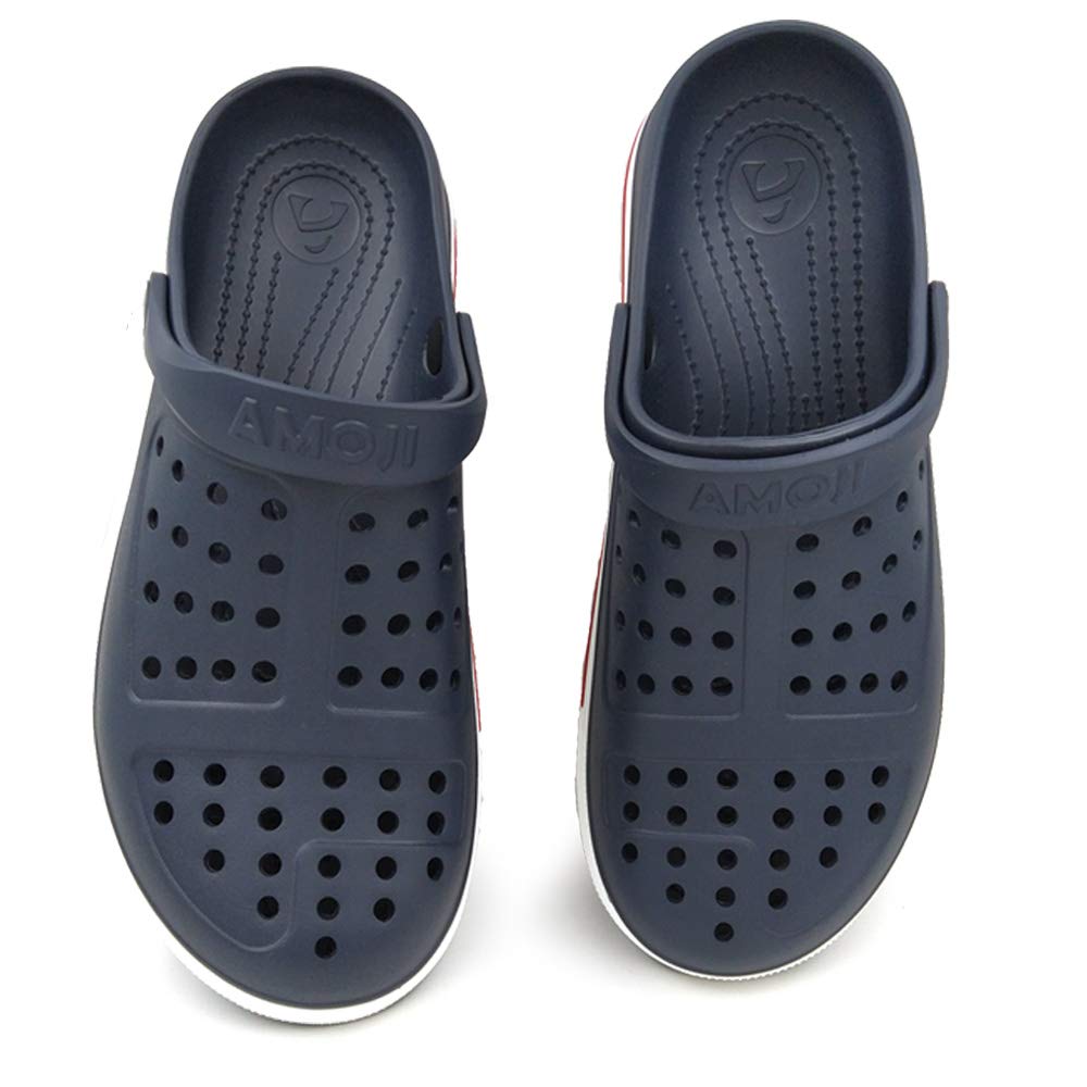 [Amoji] Men's Sandals, Women's Clog Sandals, Beach Sandals, Fashionable Sandals for Outdoors, Beach, River, Stylish, Breathable, Lightweight, Large Si