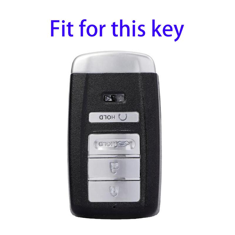 Soft Tpu Car Key Case Cover For Honda Acura Rlx Mdx Cdx Tlx-L Nsx Rdx Shell Fob Holder Auto Shell Fob Protector Accessories
