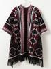 Winter Women Scarf Layers Poncho Elegant Lady Men Striped Print Tassel Wraps Shawl Casual Scarve Capa Para Mujer Pashmina Cloak