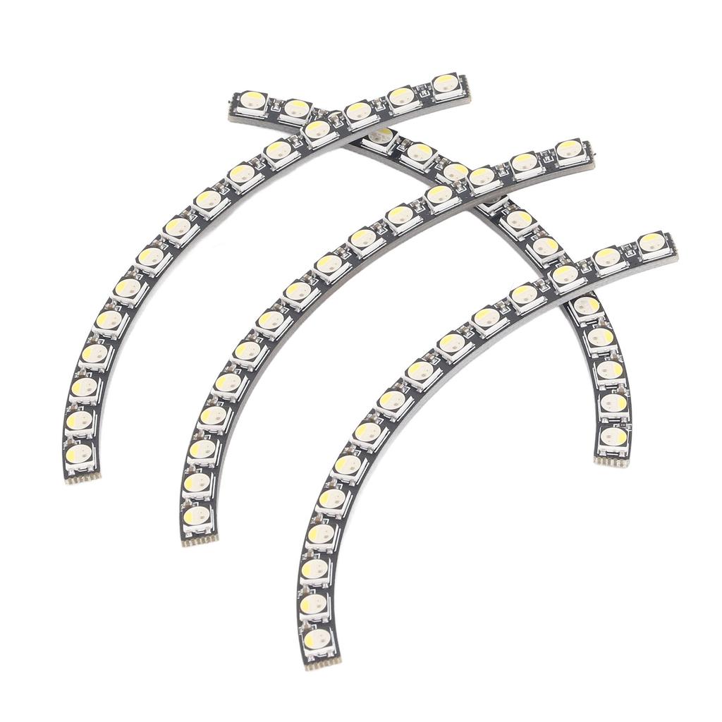 60 bites LED gyűrűfény teljes színű egyenként címezhető SK6812 chippel RGB lámpamodul meghajtókkal