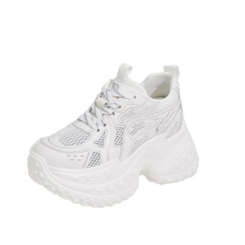 Dad shoes women's new thick-soled mesh breathable casual small height-increasing versatile sports shoes
