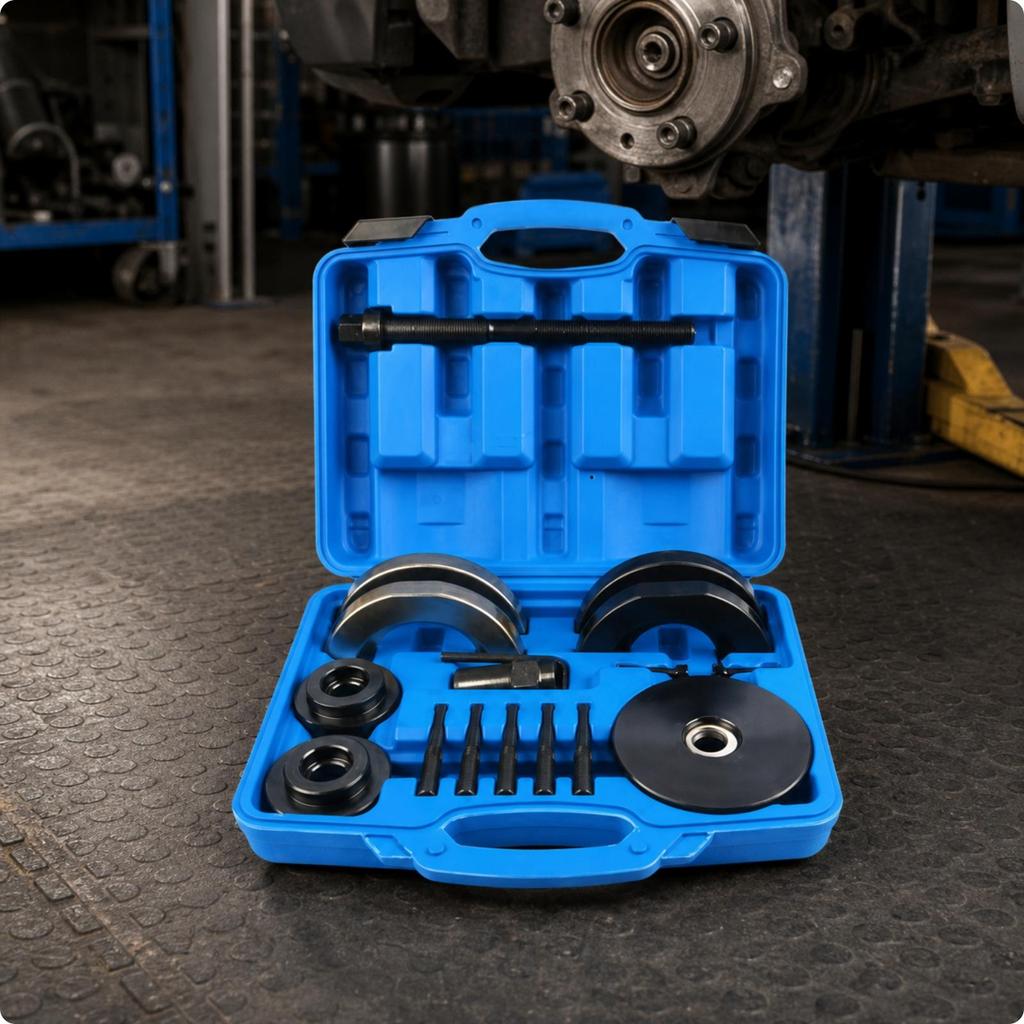Front Wheel Hub Bearing Removal and Installation Tool Self-Centering