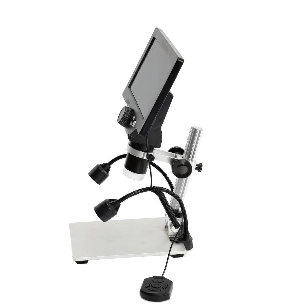 7 Inch 1200X Zoom 12MP Mobile Phone Repair Camera Magnifier Digital Microscope High Definition Electronic Microscopes