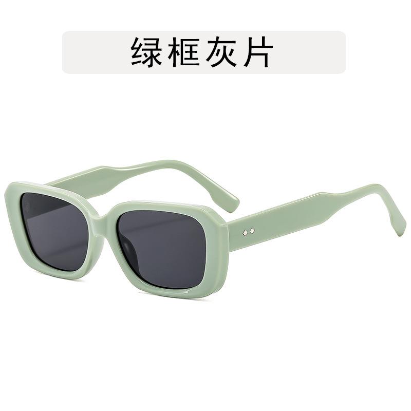 Okulary przeciwsłoneczne w stylu vintage retro Kobiety Prostokątny kształt Ochrona UV Mężczyźni Okulary przeciwsłoneczne Jazda Podróżowanie Designerskie Okulary przeciwsłoneczne Mężczyźni