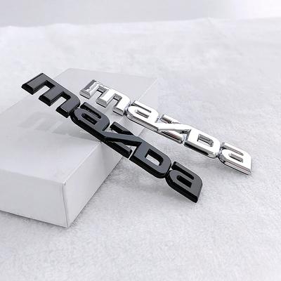 2025 Hot For Mazda CX3 CX5 MX3 CX4 CX9 CX7 RX8 Atenza Axela Protege Car Front Rear Emblem 3D Stickers Decals Trunk Badge Decorat