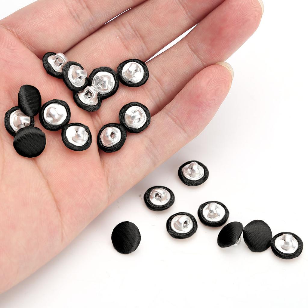 20Pcs/Lot Satin Covered Button Wedding Dress Coat Windbreaker Button DIY Accessories