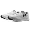 Under Armour Charged Low-Top Running Shoes Comfortable Women sneaker White Gray 3024141-104