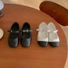 New Arrivals Open Run Women Buckle Two Tone Slingback Flats