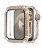 Diamond Case For Apple watch 40mm 41mm 44mm45mm 42mm 38 Accessories Bling Bumper Protector Cover iWatch series 3 4 5 6 7 se 8 9