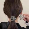 Hollow Geometric Hair Clips Metal Hair Claw Cross Hair Clips Fashion Hair Crab Women Girls Hair Accessories
