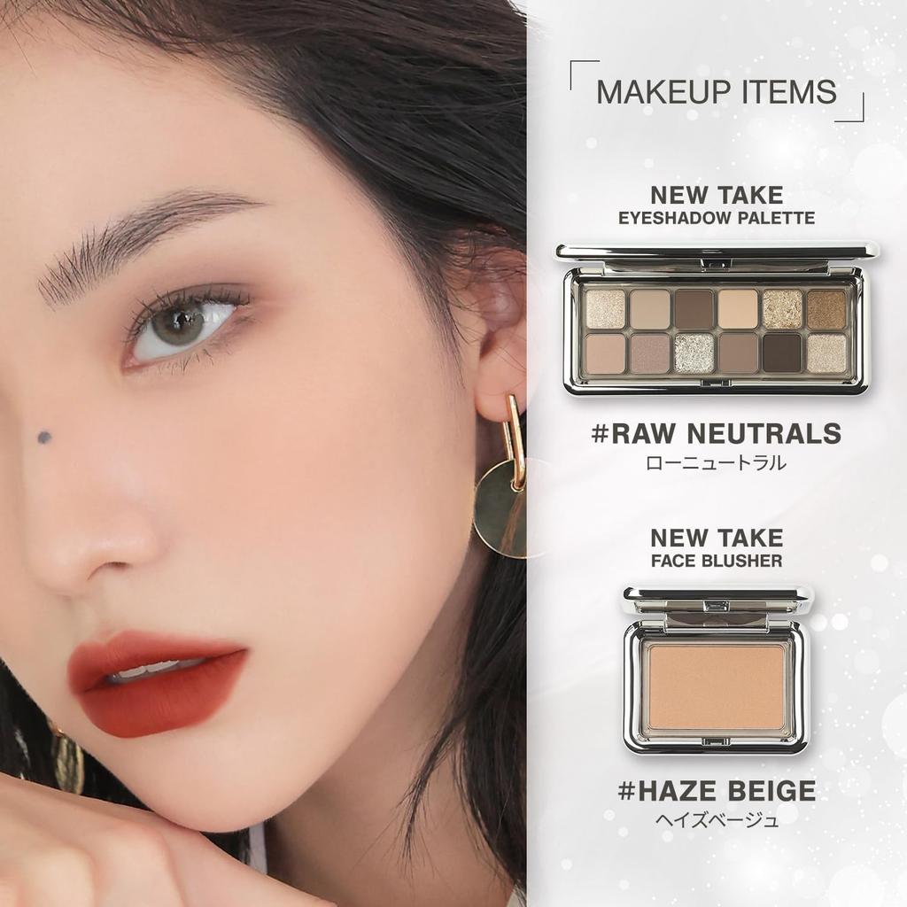 3CE New Take Face Blusher Haze Beige Fard in Polvere Guance Cosmetici Coreani