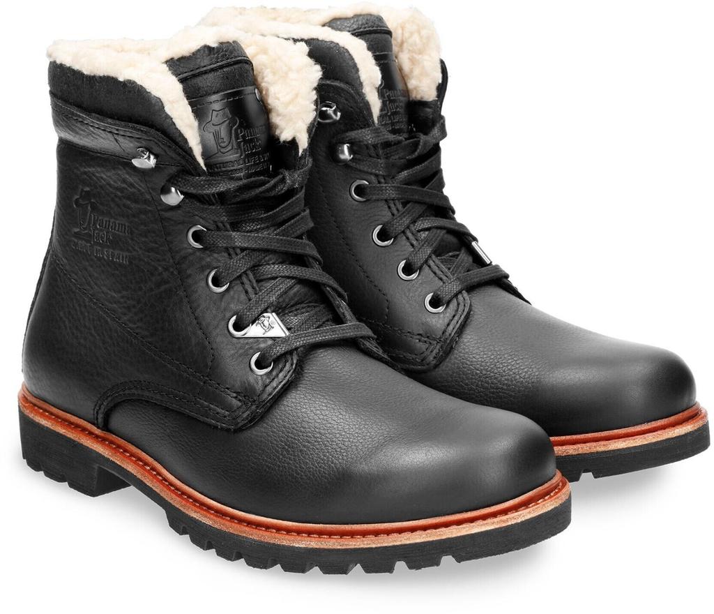 Panama Jack Panama 03 Aviator Stiefel schwarz/Nappa/Gras/Baumwolle