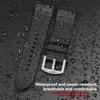 For Casio Mountaineering Sport Watch PRG-650Y/PRG-600 PRW-6600Y/GA2000/2200 Modified Fluororubber Watch Strap Men's Rubber Chain