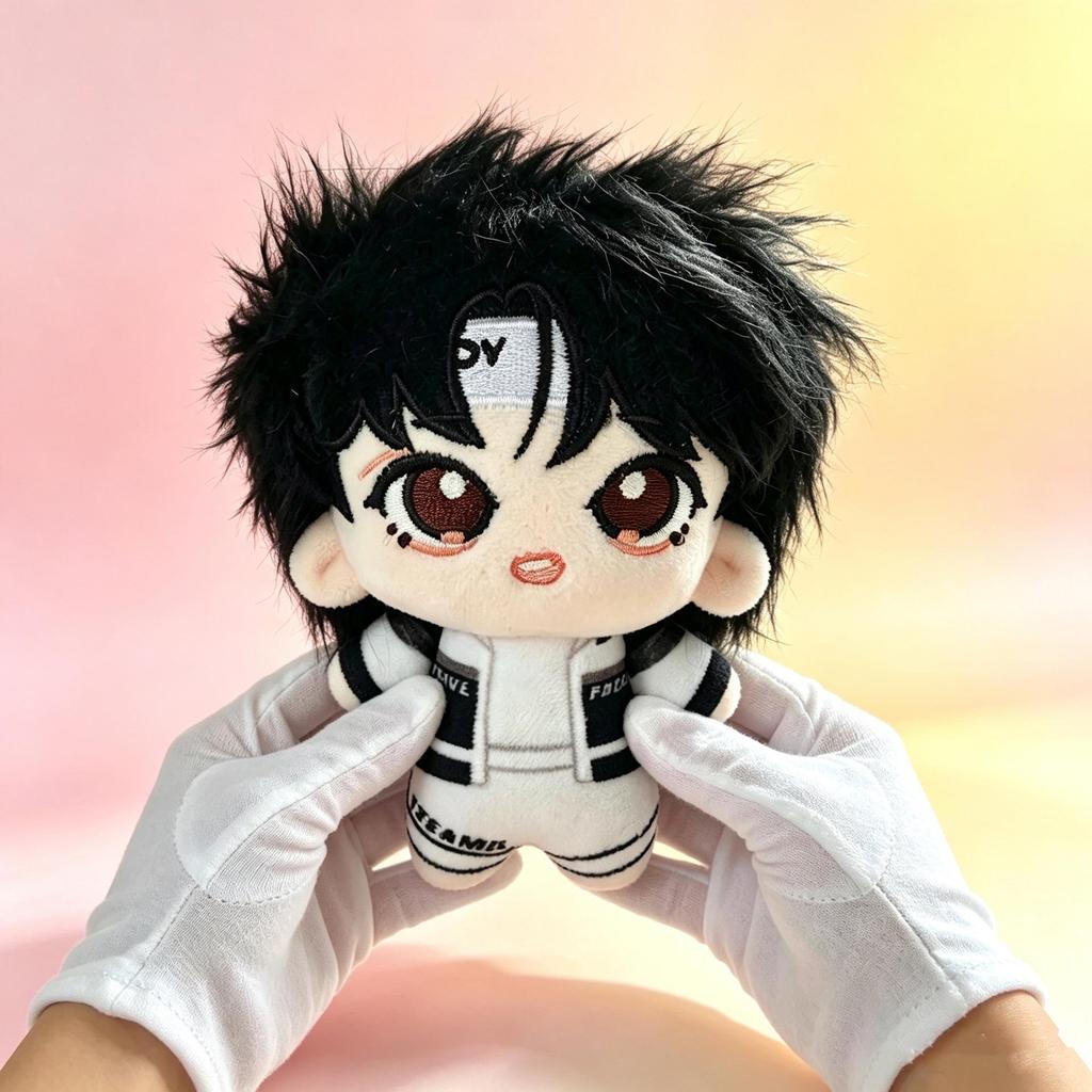 Yang Bowen Zhou Yang 10cm Cotton Doll Keychain: TF 4th Gen Star Fan Art