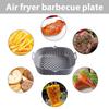 Silicone Air Fryer Pot Reusable Air Fryer Silicone Pot Heat-insulation Multi-function Tools for Family Baking Camping Barbecue