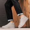 Fashion Classic Lace Up Walking Shoe Warm Plush Fur Winter Sneakers Genuine Leather Men's Basic Boots Autumn Winter Outdoor Casual Boots