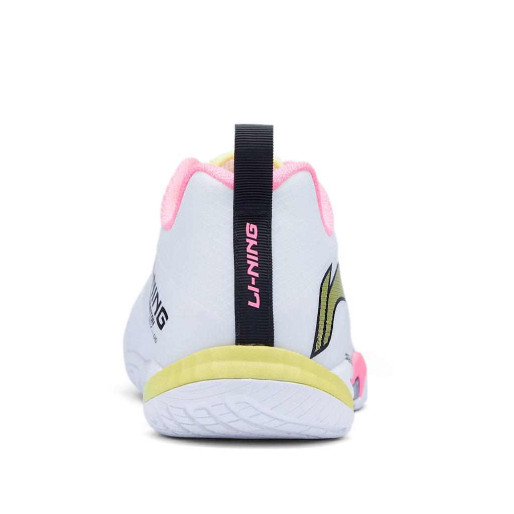 Li Ning Falcon 5 Rubber Slip Resistant, Abrasion Resistant, Breathable, Lightweight, Rebound Low Top Badminton Shoes AYAU007-2