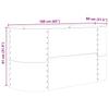 Elevated Garden Bed Brown 160 X 80 X 81 Cm Steel