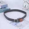 Non-Porous Non-Punching Pin Buckle Men'S And Women'S Same Woven Belt Elastic Elastic Casual Canvas Belt Student Belt